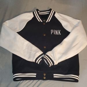 PINK VARSITY JACKET